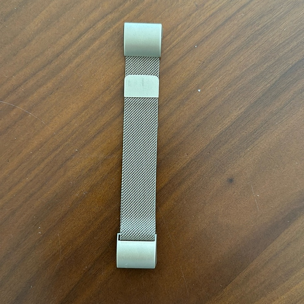 Fitbit Charge 2 Gold Metal Band, adjustable